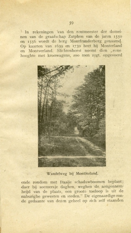 Wandelweg bij het Montferland blz 59