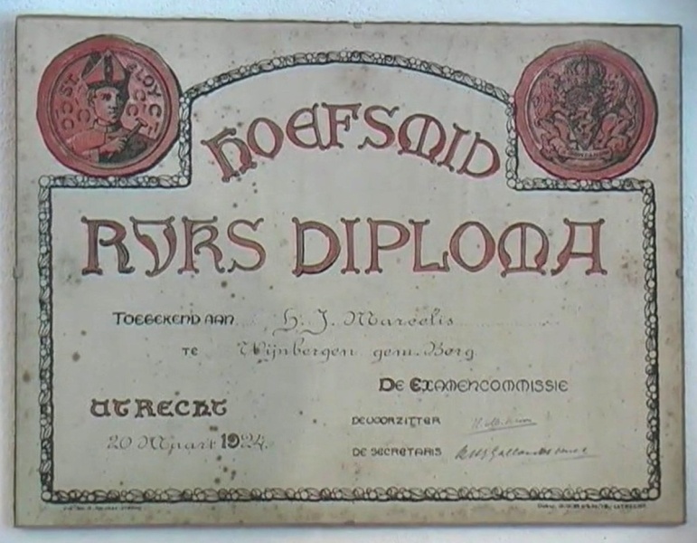 Bestand:Diploma HJ Marcelis 1924.jpg
