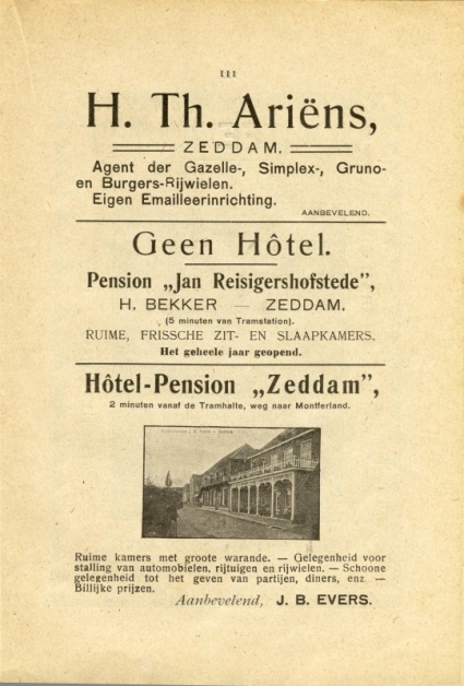 Th.Ariens Zeddam H.Bekker J.B.Evers blz 111