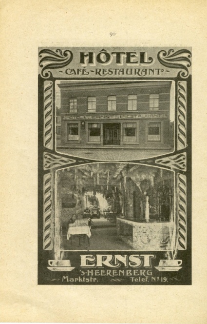 Hotel Ernst nu Heitkamp, voorheen Mutter