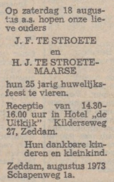 Bestand:Jan te Stroete 19730815 VK.jpg