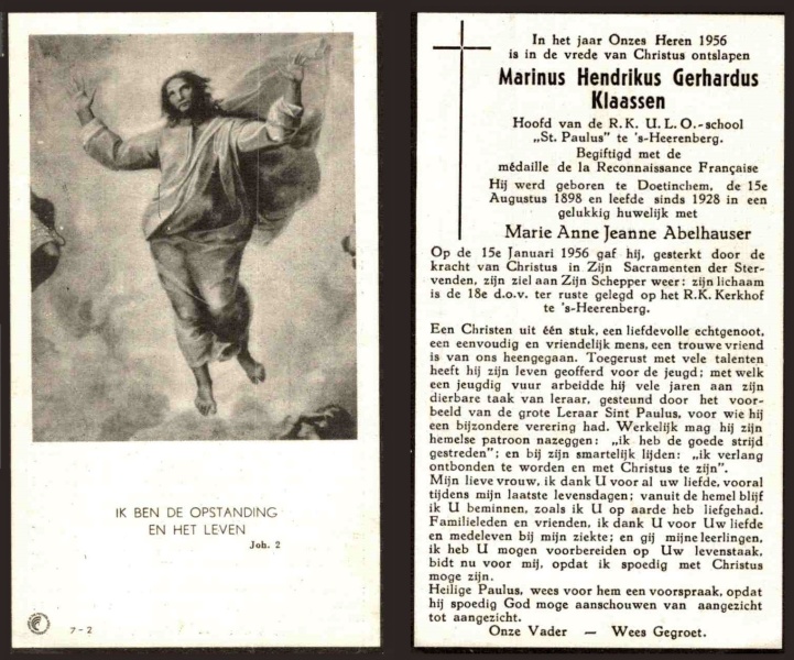 Bestand:Klaassen,MarinusHG 1898-1956 Doetinchem begr.'s-Heerenberg (schoolhoofd).jpg