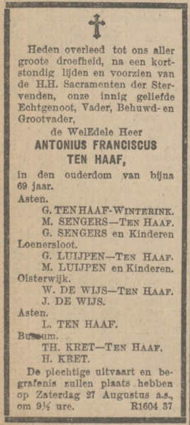 Bestand:Ten Haaf 19210826 Maasbode.png